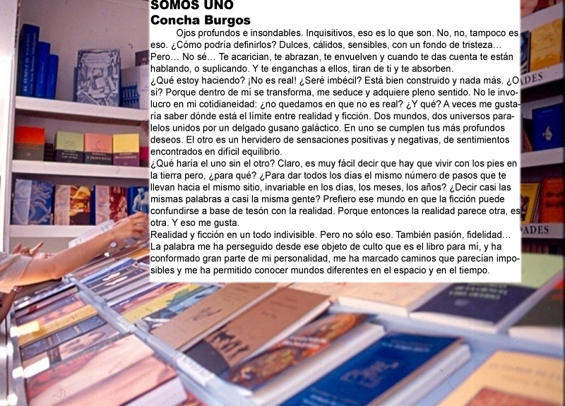 Texto incrustado en foto